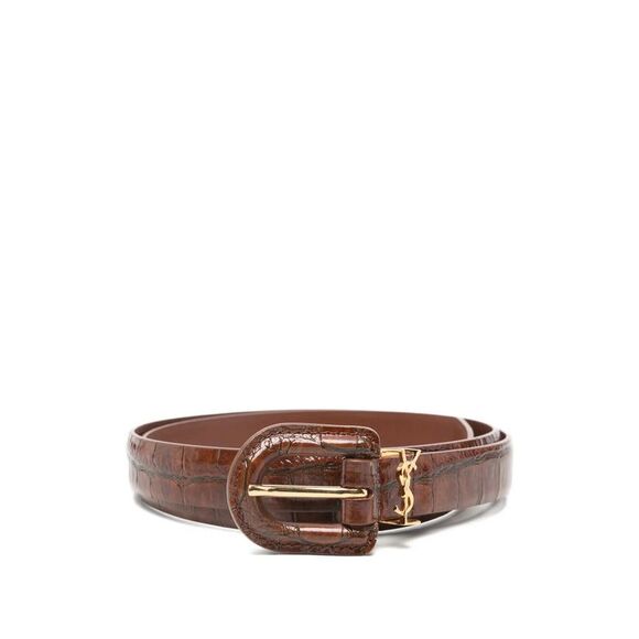 Saint Laurent Brown Belts Women